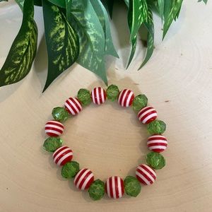 Grinch Inspired Women’s Christmas Bracelet